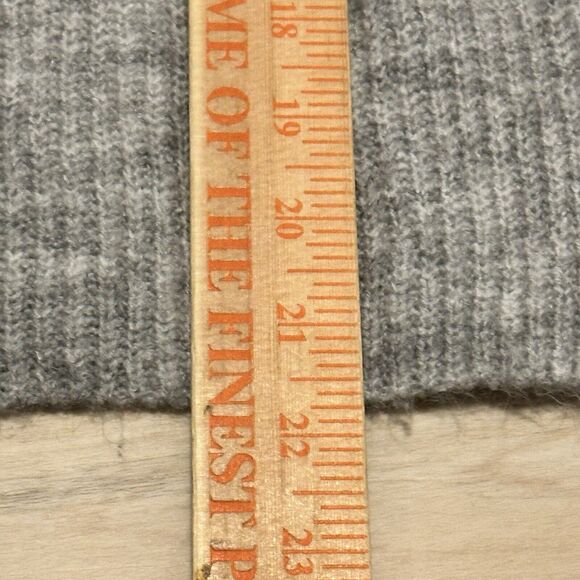 Leith Women Small Sweater Knit Boat Neck Melange Pullover Long Sleeve Gray - Picture 8 of 8